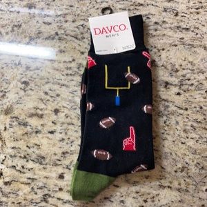 NWT! Men’s Football dress socks! 🔥 HOST PICK! 🎉